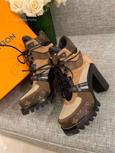 fake louis vuitton star trail boots|louis vuitton boots dupe.